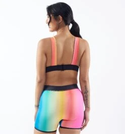 Swim Reversible Plunge Top - Melting Rainbow(Swim Reversible Plunge Top Melting Rainbow) 11 Swim Reversible Plunge Top - Melting Rainbow(Swim Reversible Plunge Top Melting Rainbow) -Tomboyx Underwear Store 2337260001 Swim Melting Rainbow Reversible Plunge Top On Fig 4