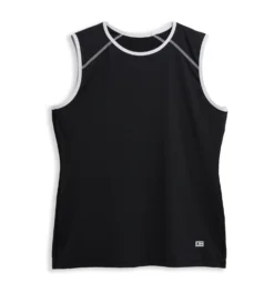 Swim Tank - Black Novelty(Swim Tank Black Novelty) -Tomboyx Underwear Store 2337290001 Swim Black Novelty Tank 1