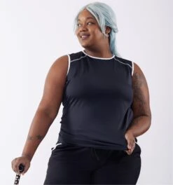 Swim Tank - Black Novelty(Swim Tank Black Novelty)