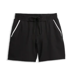 Swim 7" Heritage Board Short - Black Novelty(Swim 7 Heritage Board Short Black Novelty) -Tomboyx Underwear Store 2337310001 Swim Black Novelty 7in Board Short 1