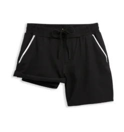 Swim 7" Heritage Board Short - Black Novelty(Swim 7 Heritage Board Short Black Novelty) -Tomboyx Underwear Store 2337310001 Swim Black Novelty 7in Board Short 3