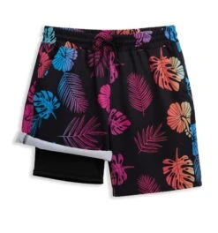Swim 9" Lined Board Short - Tropadelic(Swim 9 Lined Board Short Tropadelic) -Tomboyx Underwear Store 2337330011 Swim Tropadelic 9in Lined Board Short 3