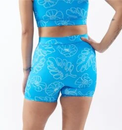 Swim 4.5" Reversible Short - Keep Palm(Swim 4 5 Reversible Short Keep Palm) -Tomboyx Underwear Store 2337340001 Swim Keep Palm Reversible 4.5 On Fig 2