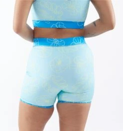 Swim 4.5" Reversible Short - Keep Palm(Swim 4 5 Reversible Short Keep Palm) -Tomboyx Underwear Store 2337340001 Swim Keep Palm Reversible 4.5 On Fig 4