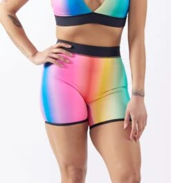 Swim 4.5" Reversible Short - Melting Rainbow(Swim 4 5 Reversible Short Melting Rainbow)