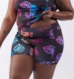 Swim 4.5" Shorts - Tropadelic(Swim 4 5 Shorts Tropadelic) -Tomboyx Underwear Store 2337360001 Swim Tropadelic 4.5in Shorts On Fig 1