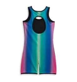 Swim 6" Reversible Sleeveless Unisuit - Melting Rainbow(Swim 6 Reversible Sleeveless Unisuit Melting Rainbow) -Tomboyx Underwear Store 2337370011 Swim Melting Rainbow Reversible 6in Sleeveless Unisuit 4