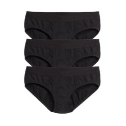 Iconic Briefs 3-Pack- X= Black(Iconic Briefs 3 Pack X Black)