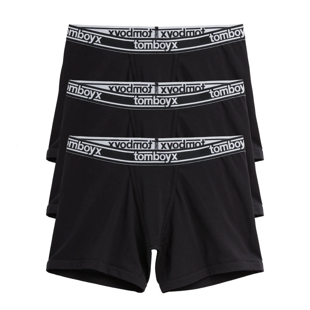 4.5" Trunks 3-Pack - Cotton Black Logo(4 5 Trunks 3 Pack Cotton Black Logo) 1 4.5" Trunks 3-Pack - Cotton Black Logo(4 5 Trunks 3 Pack Cotton Black Logo)