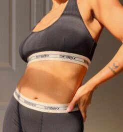 All Day Bralette - TENCEL™Modal Retro Black(All Day Bralette Tencel Modal Retro Black)