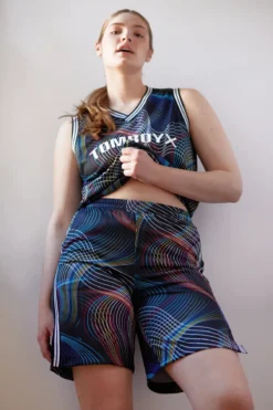 Basketball Short - Laser Show(Basketball Short Laser Show) 7 Basketball Short - Laser Show(Basketball Short Laser Show) -Tomboyx Underwear Store BasketballShort LaserShowOF1