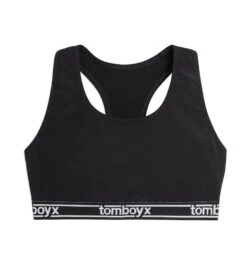 Racerback Soft Bra - Black Logo(Racerback Soft Bra Black Logo)