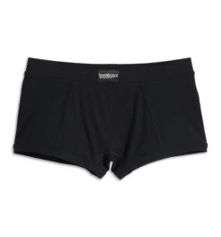 Bamboo Rib Boy Shorts - Black(Bamboo Rib Boy Shorts Black) -Tomboyx Underwear Store Black Bamboo Rib Boy Shorts 1 32849ea9 b3b0 4206 8f5e 7644e8fd264a