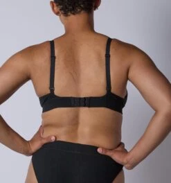 Bamboo Rib Plunge Bra - Black(Bamboo Rib Plunge Bra Black) 10 Bamboo Rib Plunge Bra - Black(Bamboo Rib Plunge Bra Black) -Tomboyx Underwear Store Black Bamboo Rib Plunge BraOF2