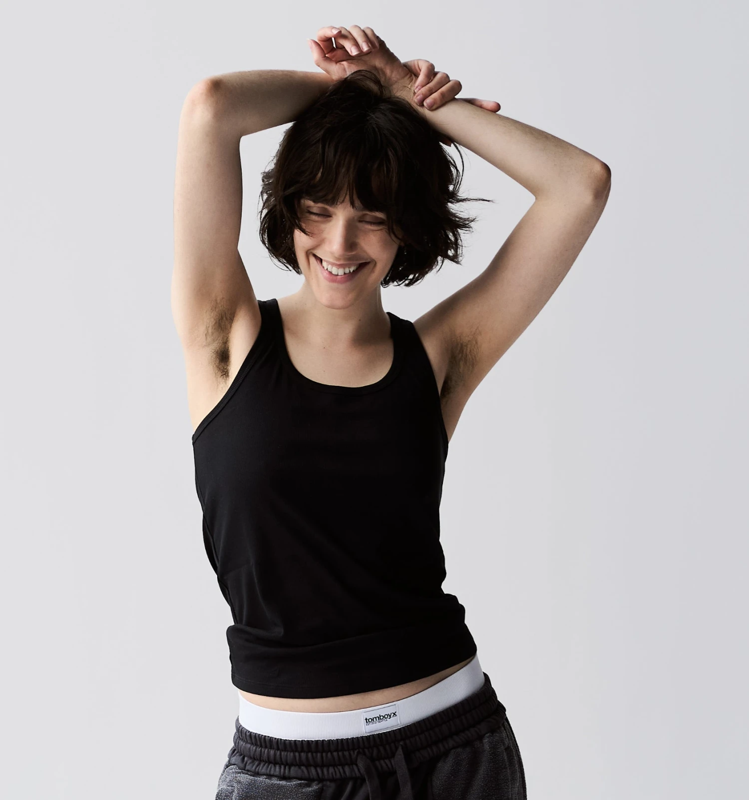 Bamboo Rib Power Tank - Black(Bamboo Rib Power Tank Black) 1 Bamboo Rib Power Tank - Black(Bamboo Rib Power Tank Black)