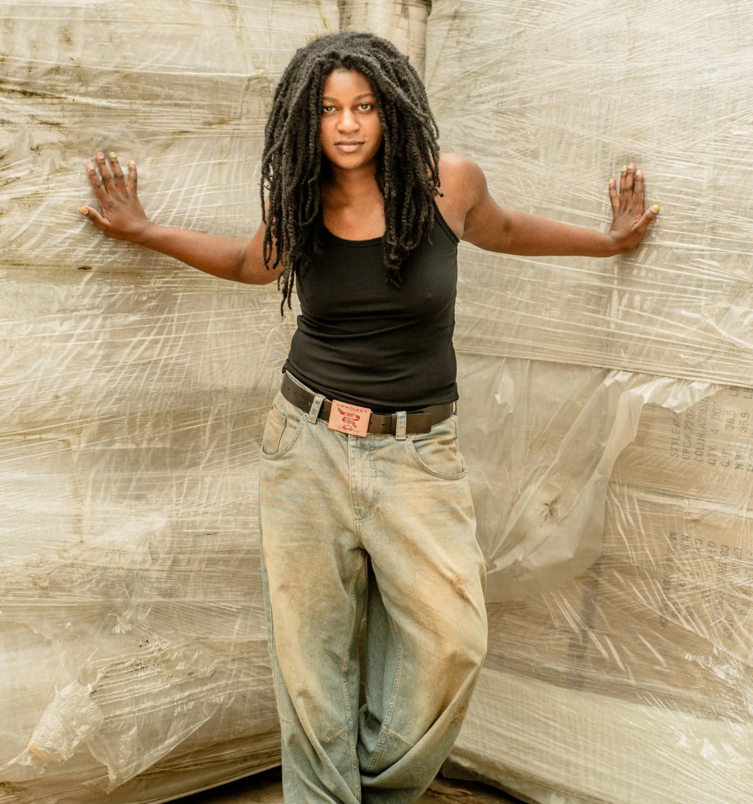 Bamboo Rib Power Tank - Black(Bamboo Rib Power Tank Black) 2 Bamboo Rib Power Tank - Black(Bamboo Rib Power Tank Black) - Image 2