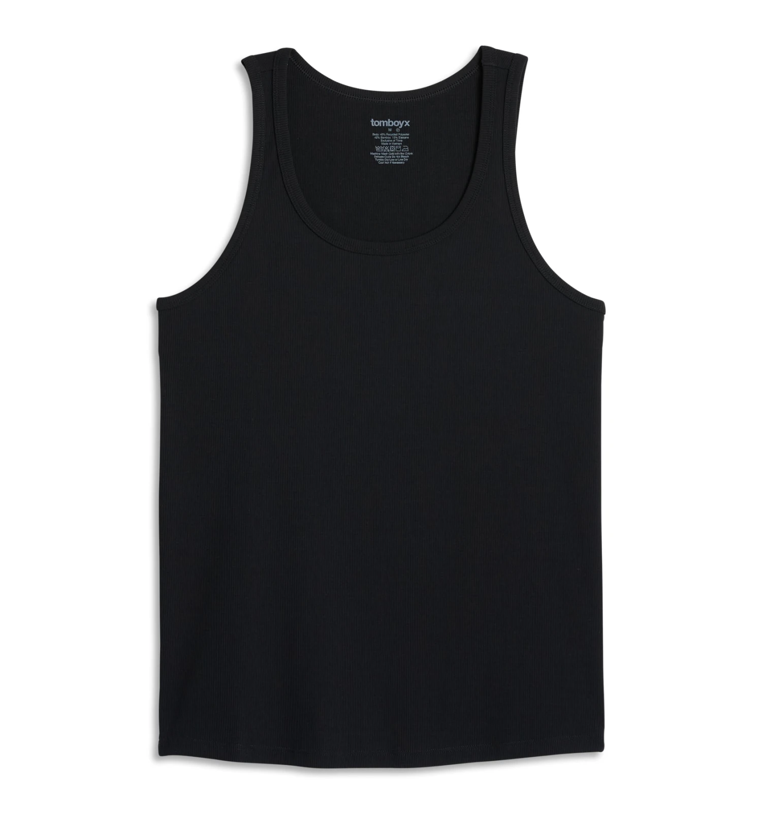Bamboo Rib Power Tank - Black(Bamboo Rib Power Tank Black) 5 Bamboo Rib Power Tank - Black(Bamboo Rib Power Tank Black) - Image 5