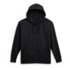 Cozy Luxe Full Zip Hoodie - Black(Cozy Luxe Full Zip Hoodie Black)