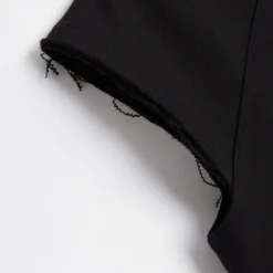 French Terry Cut Off Crew - Black(French Terry Cut Off Crew Black) -Tomboyx Underwear Store Black French Terry Cut Off Crew 3