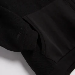 Inside Out French Terry Hoodie - Black(Inside Out French Terry Hoodie Black) -Tomboyx Underwear Store Black Inside Out French Terry Hoodie 3