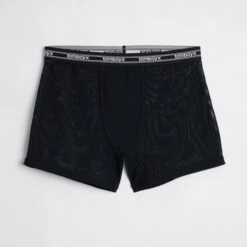 Powermesh 4.5" Trunks - Black(Powermesh 4 5 Trunks Black) 16 Powermesh 4.5" Trunks - Black(Powermesh 4 5 Trunks Black) -Tomboyx Underwear Store Black Powermesh 4.5in Trunks 1