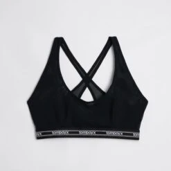 Powermesh Bralette - Black(Powermesh Bralette Black) -Tomboyx Underwear Store Black Powermesh Bralette 1
