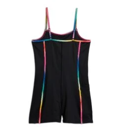 Swim 3.5" Skinny Strap Unisuit - Black Rainbow Ombre(Swim 3 5 Skinny Strap Unisuit Black Rainbow Ombre) 12 Swim 3.5" Skinny Strap Unisuit - Black Rainbow Ombre(Swim 3 5 Skinny Strap Unisuit Black Rainbow Ombre) -Tomboyx Underwear Store Black Rainbow Ombre Swim 3.5in Skinny Strap Unisuit 2