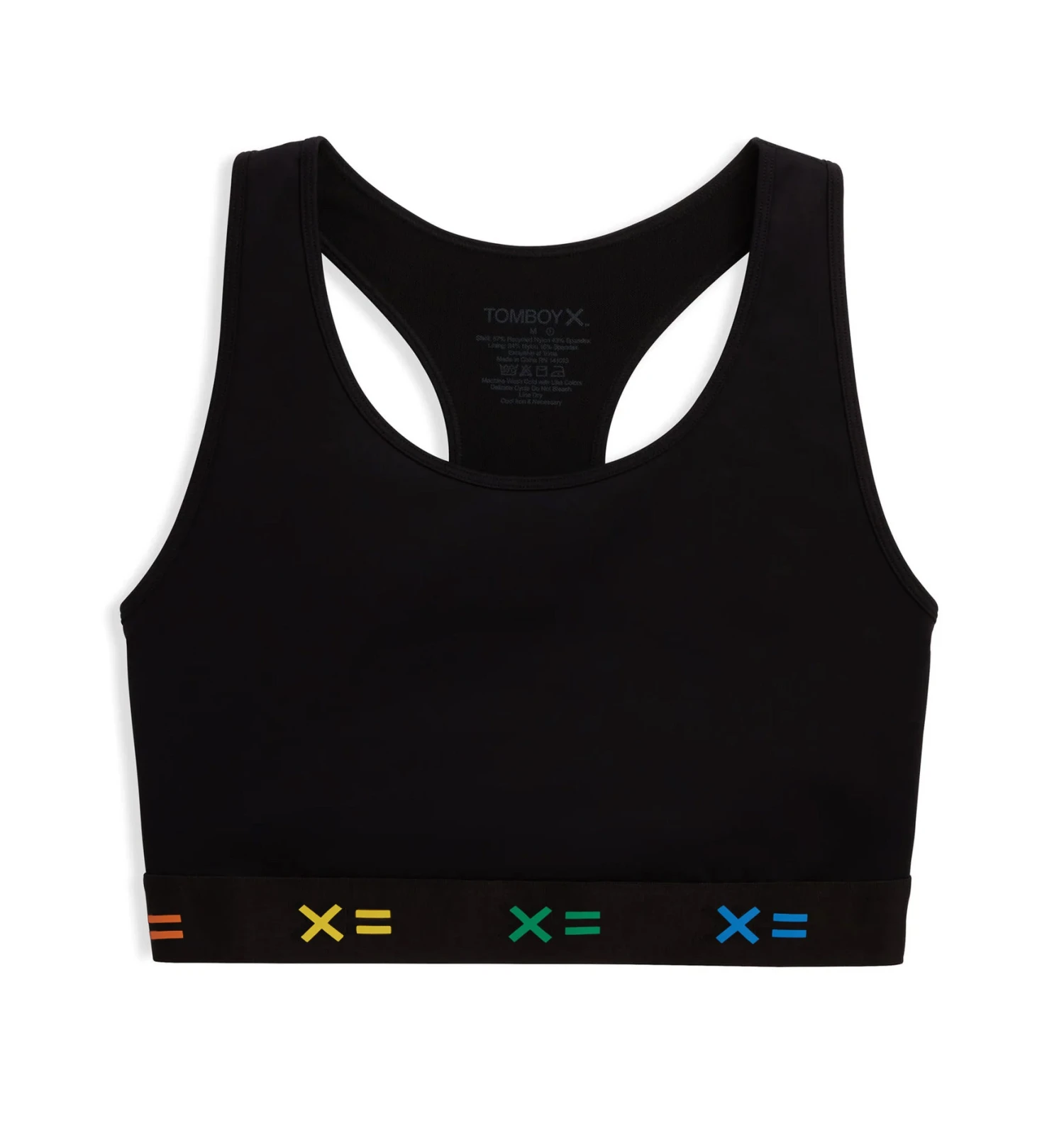 Racerback Compression Top - Black X= Rainbow(Racerback Compression Top Black X Rainbow) 1 Racerback Compression Top - Black X= Rainbow(Racerback Compression Top Black X Rainbow)
