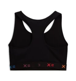 Racerback Compression Top - Black X= Rainbow(Racerback Compression Top Black X Rainbow) 7 Racerback Compression Top - Black X= Rainbow(Racerback Compression Top Black X Rainbow) -Tomboyx Underwear Store Black x Rainbow Racerback Compresion Top 2