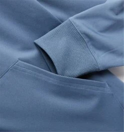 Cozy Luxe Full Zip Hoodie - Blue Haze(Cozy Luxe Full Zip Hoodie Blue Haze) -Tomboyx Underwear Store Blue Haze Cozy Luxe Full Zip Hoodie 3