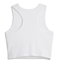 Bamboo Rib Bra Top - Bright White(Bamboo Rib Bra Top Bright White) -Tomboyx Underwear Store Bright White Bamboo Rib Bra Top 2