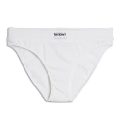 Bamboo Rib Cheeky - Bright White(Bamboo Rib Cheeky Bright White) -Tomboyx Underwear Store Bright White Bamboo Rib Cheeky 1