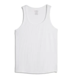 Bamboo Rib Power Tank - Bright White(Bamboo Rib Power Tank Bright White) -Tomboyx Underwear Store Bright White Bamboo Rib Power Tank 1