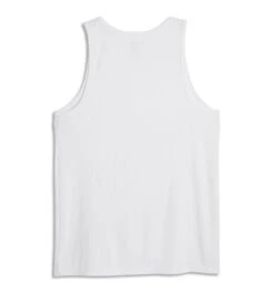 Bamboo Rib Power Tank - Bright White(Bamboo Rib Power Tank Bright White) -Tomboyx Underwear Store Bright White Bamboo Rib Power Tank 2
