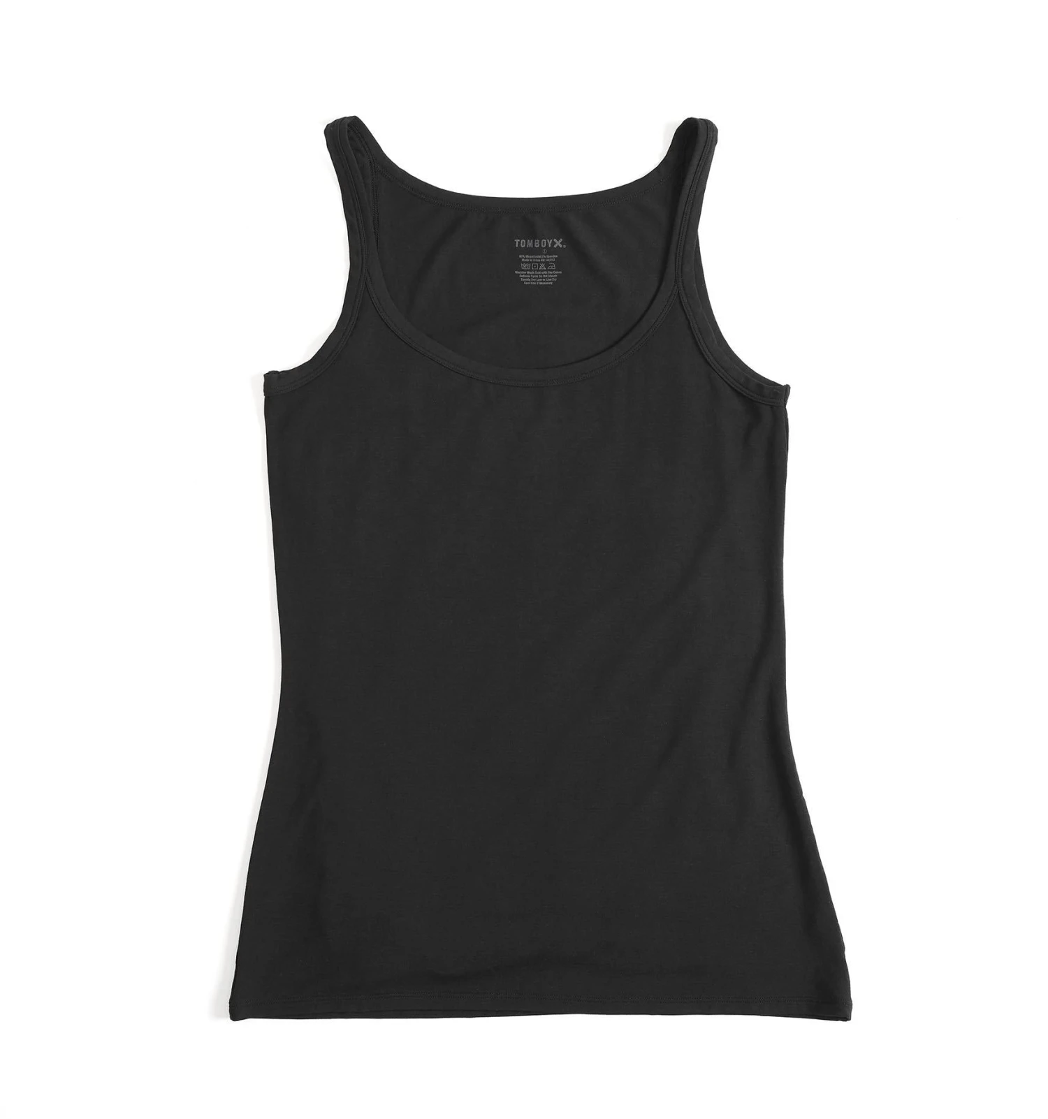 Tank - TENCEL™ Modal Black(Mtank Black) 1 Tank - TENCEL™ Modal Black(Mtank Black)