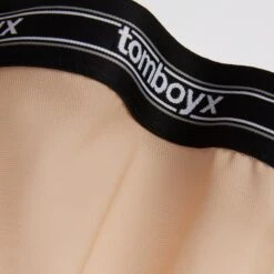 Powermesh 4.5" Trunks - Chai(Powermesh 4 5 Trunks Chai) -Tomboyx Underwear Store ChaiPowermeshFabricDetail1