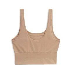 Longline Scoop Bra - Chai(Longline Scoop Bra Chai) -Tomboyx Underwear Store Chai Long Line 2