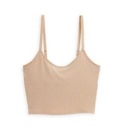 Longline Bra Top - TENCEL™ Modal Chai(Longline Bra Top Tencel Modal Chai)