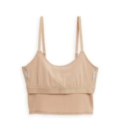 Longline Bra Top - TENCEL™ Modal Chai(Longline Bra Top Tencel Modal Chai) 7 Longline Bra Top - TENCEL™ Modal Chai(Longline Bra Top Tencel Modal Chai) -Tomboyx Underwear Store Chai Modal Longline Bra Top 4