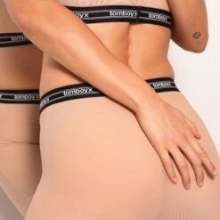 Powermesh 4.5" Trunks - Chai(Powermesh 4 5 Trunks Chai) -Tomboyx Underwear Store Chai Powermesh 4.5in TrunksOF3