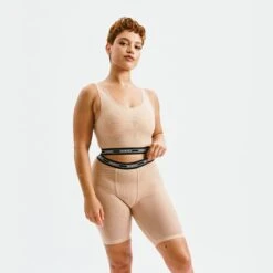 Powermesh 9" Boxer Briefs - Chai(Powermesh 9 Boxer Briefs Chai) -Tomboyx Underwear Store Chai Powermesh 9in Boxer BriefOF3 500075cf d5cf 4278 846b 4b063ca7ffdf