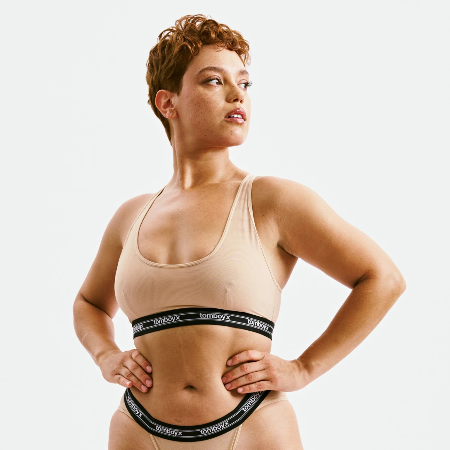 Powermesh Bralette - Chai(Powermesh Bralette Chai) 1 Powermesh Bralette - Chai(Powermesh Bralette Chai)