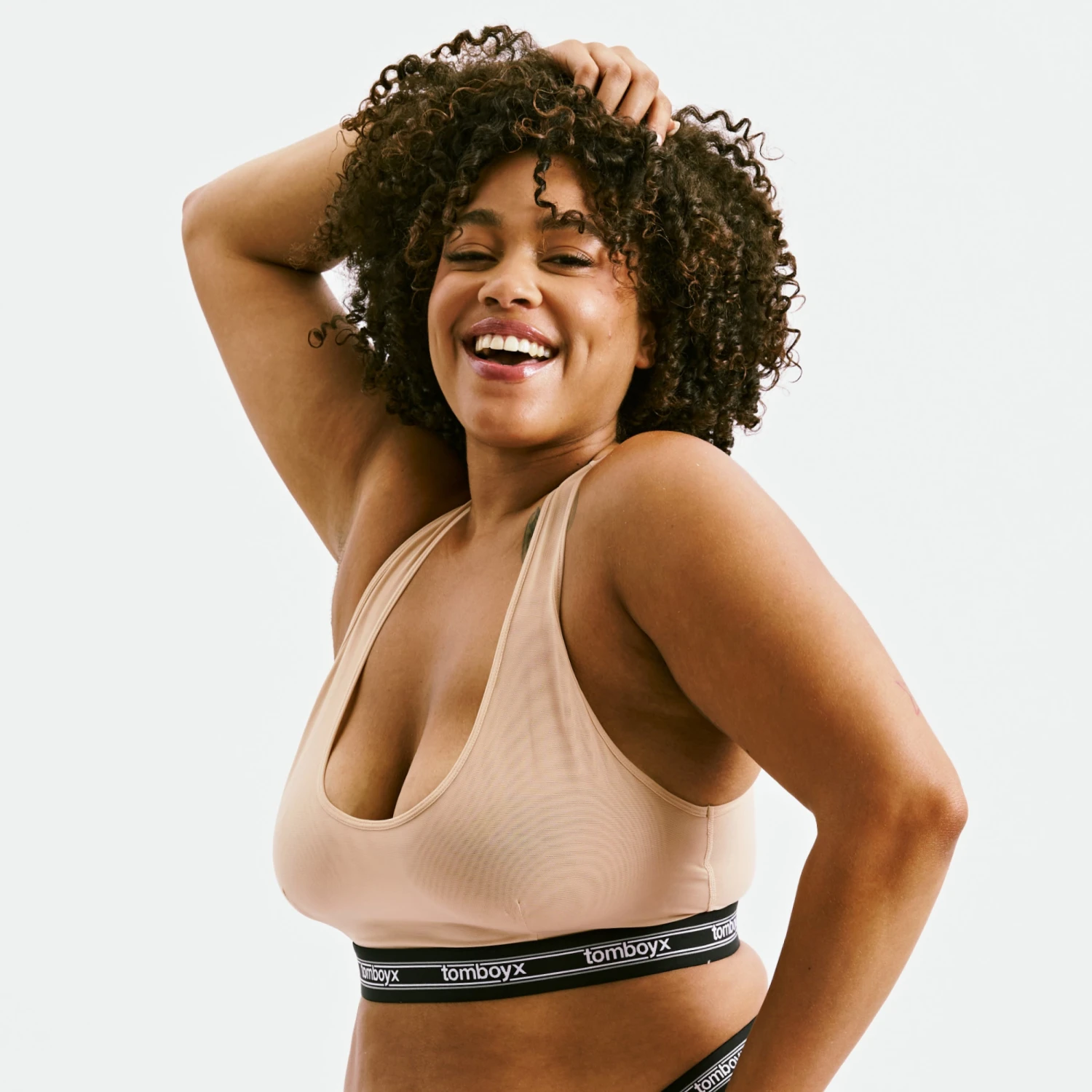 Powermesh Bralette - Chai(Powermesh Bralette Chai) 3 Powermesh Bralette - Chai(Powermesh Bralette Chai) - Image 3