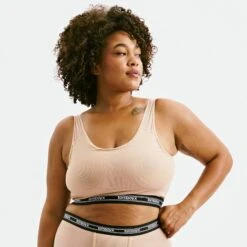 Powermesh Essential Bra - Chai(Powermesh Top Chai) -Tomboyx Underwear Store Chai Powermesh TopOF3 1f4725e1 e9af 4288 ab3d 435b9c491f55