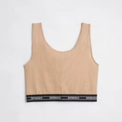 Powermesh Essential Bra - Chai(Powermesh Top Chai) -Tomboyx Underwear Store Chai Powermesh Top 1