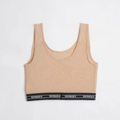 Powermesh Essential Bra - Chai(Powermesh Top Chai) -Tomboyx Underwear Store Chai Powermesh Top 2