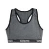 Racerback Soft Bra - Charcoal Logo(Racerback Soft Bra Charcoal Logo V2)