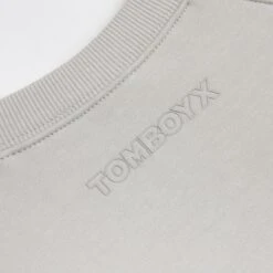 French Terry Cut Off Crew - Concrete Gray(French Terry Cut Off Crew Concrete Gray) -Tomboyx Underwear Store Concrete Gray French Terry Cut Off Crew 5