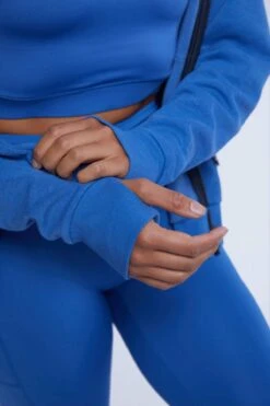 Constant Hoodie - Chrome Blue(Constant Hoodie Chrome Blue) -Tomboyx Underwear Store Constant Hoodie Cobalt 5