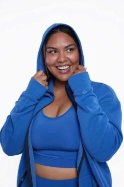 Constant Hoodie - Chrome Blue(Constant Hoodie Chrome Blue) -Tomboyx Underwear Store Constant Hoodie Cobalt 6